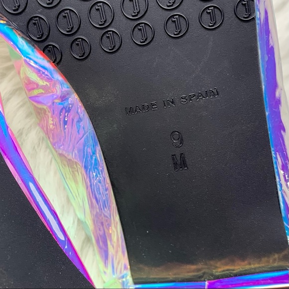 SOLD-Jon Josef Iridescent Crinkle Patent Flats {Spain} - Picture 9 of 10